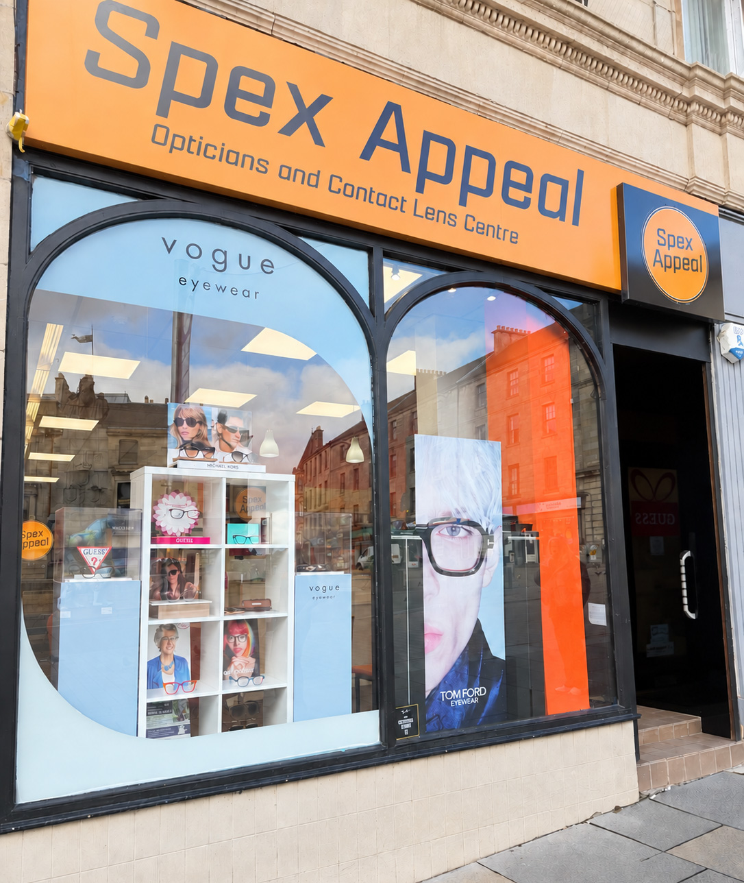 High Street shop front